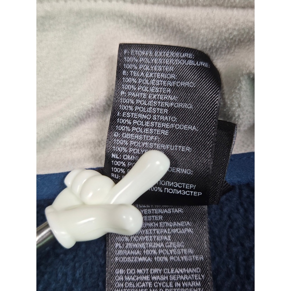 The North Face Full Zip Fleece Jacket Womens XS Blue Crescent Sunset A7M8 - Picture 9 of 12
